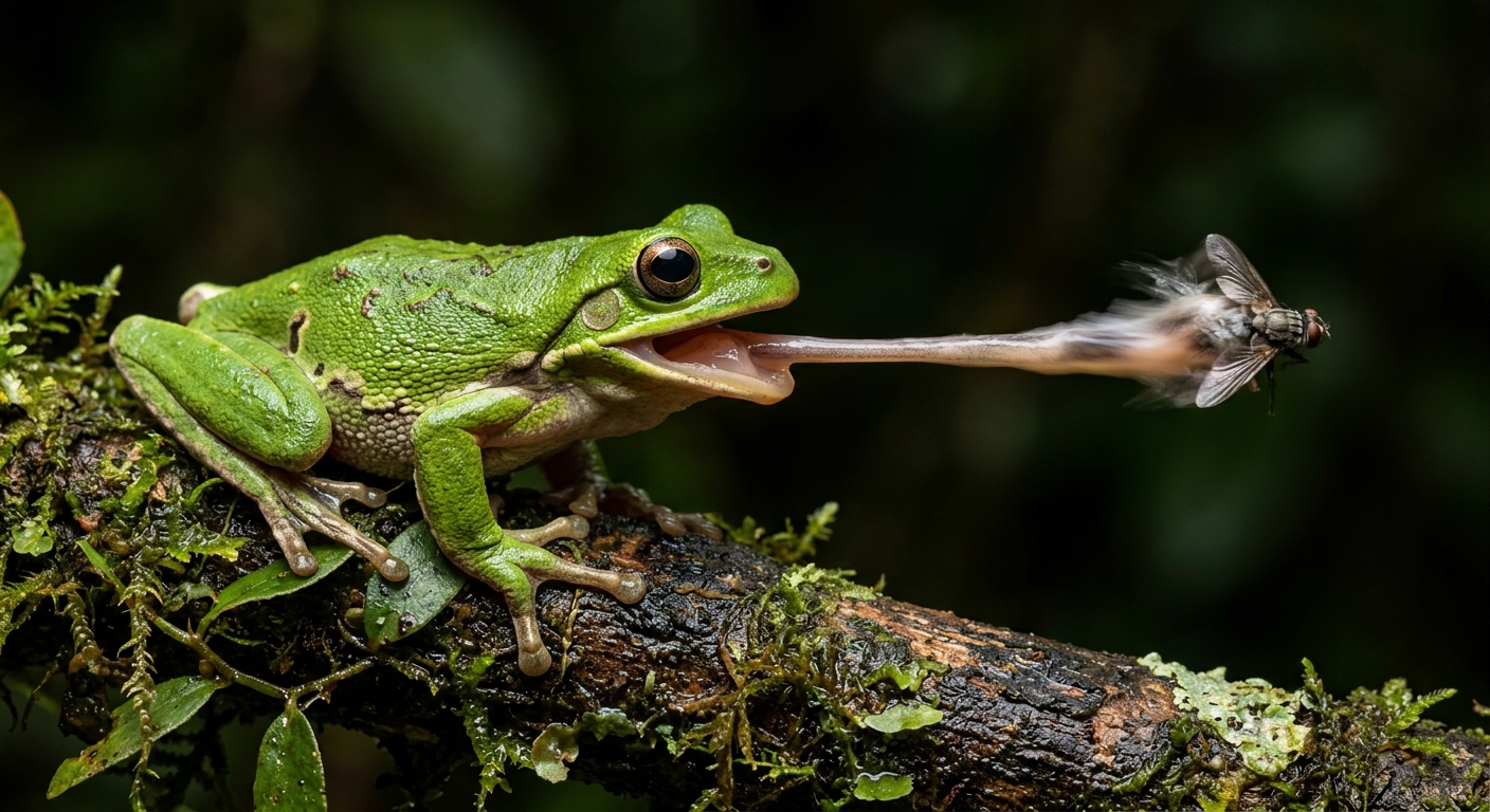 Lightning-Fast Tongue